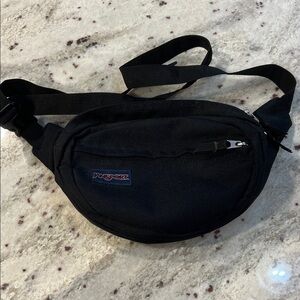 JanSport Classic Black Belt Bag